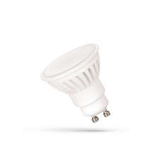 SpectrumLED LED GU10 230V 10W SMD CW 100° Prémium, kerámia, fehér