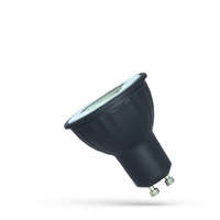 SpectrumLED LED GU10 230V 4W SMD 38DEG NW WITH LENS Fekete BODY SPECTRUM
