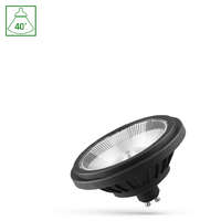 SpectrumLED LED AR111 GU10 230V 14W BASIC 2 SMD 40° WW FEKETE SPECTRUM