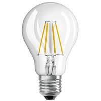 V-TAC LED lámpa , égő , izzószálas hatás , filament , körte , E27 foglalat , 4 Watt , meleg fehér