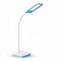 V-TAC LED lámpatest , asztali , 7 Watt , természetes fehér , dimmelhető , fehér-kék