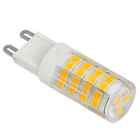 LEDISSIMO LED lámpa , égő , kukorica , G9 foglalat , 5 Watt , 320° , hideg fehér
