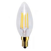V-TAC LED lámpa , égő , izzószálas hatás , filament , gyertya , E14 foglalat , 6 Watt , 300° ,...