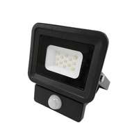 Optonica LED reflektor , 10 Watt , Ultra Slim , SMD , mozgásérzékelős , természetes fehér , fekete...