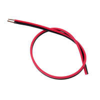 LEDISSIMO Színes vezeték LED szalaghoz , 2 eres (piros/fekete) , 2x0,5mm2