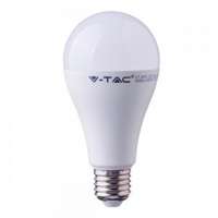 V-TAC LED lámpa , égő , körte , E27 foglalat , 17 Watt , természetes fehér , CRI > 95