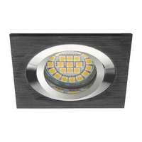 Kanlux Beépíthető spot lámpatest , GWEN CT-DTL50-B , szimpla keret , MR16 , fekete, billenthető