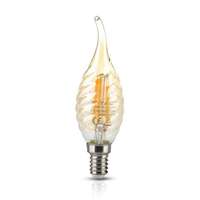 V-TAC LED lámpa , égő , izzószálas hatás , filament , csavart , láng , gyertya , E14 foglalat ,...