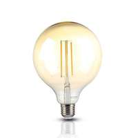 V-TAC LED lámpa , égő , izzószálas hatás , filament , gömb , E27 foglalat , G125 , 12.5 Watt ,...