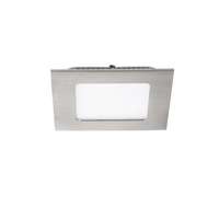 Kanlux LED panel , 6W , süllyesztett , négyzet , természetes fehér , szatén nikkel keret , IP44 ,...