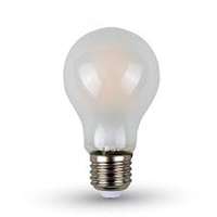 V-TAC LED lámpa , égő , izzószálas hatás , filament , körte , E27 foglalat , 7 Watt , meleg...