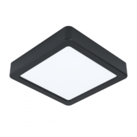 EGLO LED panel , 10.5W , falon kívüli , négyzet , meleg fehér , fekete keret , EGLO , FUEVA 5 , 99243