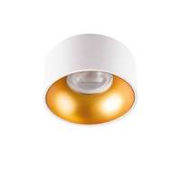 Kanlux LED lámpatest , mennyezeti , spot keret , GU10 , beépíthető , fehér , arany , MINI RITI