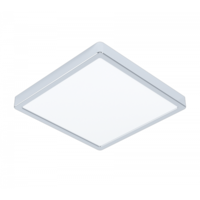 EGLO LED panel , 20W , falon kívüli , négyzet , meleg fehér , króm keret , IP44 , EGLO , FUEVA 5...