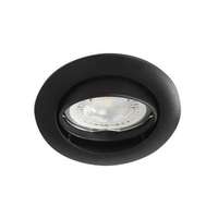 Kanlux LED lámpatest , spot keret , GU10/MR16 , beépíthető , billenthető , matt fekete , KANLUX VIDI
