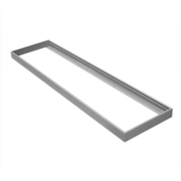 NVC Led panel , beépítő keret , magasított , rugós , 1200x300x55 mm , fehér , Capri