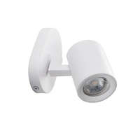 Kanlux LED lámpatest , fali , spot , GU10 foglalat , fehér , LAURIN