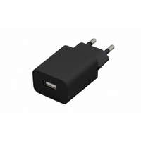 Egyéb Univerzális USB töltőfej , adapter , 1A , 5W , fekete