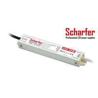 Scharfer LED tápegység , 24 Volt , 30 Watt , 1.25A , kültéri , vízálló , IP67 , Scharfer , 7 év...