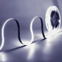 LEDISSIMO LED szalag , 2835 , 160 led/m , 13 Watt/m , hideg fehér , 2010 lumen/m , 5 év garancia