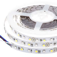 LEDISSIMO LED szalag , 5050 , 60 led/m , 14.4 W/m , RGBW , 10 mm , W = meleg fehér , IP65