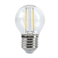 Optonica LED lámpa , égő , izzószálas hatás , filament , kisgömb , E27 foglalat , G45 , 2 Watt ,...