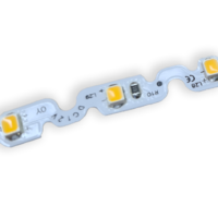 LEDISSIMO LED szalag , 2835 , 60 led/m , 6 Watt/m , meleg fehér - Flexibilis