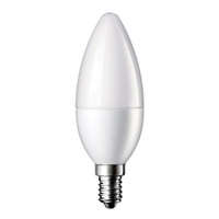 Optonica LED lámpa , égő , gyertya , E14 foglalat , 6 watt , meleg fehér , dimmelhető , Optonica