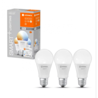 Ledvance LED lámpa , égő , 3 x E27 , 3 x 9.5W , CCT , dimmelhető , LEDVANCE Smart+ WIFI