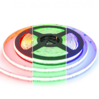 LEDISSIMO LED szalag , 24 Volt DC , COB , 840 LED/m , DOTLESS , 15 W/m , RGB