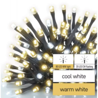 EMOS Led fényfüzér , sorolható , beltéri/ kültéri , 100 led , 10 m , meleg/hideg fehér ,...