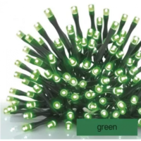 EMOS Led fényfüzér , sorolható , beltéri/ kültéri , 100 led , 10 m , zöld fény ,...