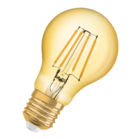 Ledvance LED lámpa , égő , izzószálas hatás , filament , E27 , 6.5W , vintage , LEDVANCE (OSRAM)