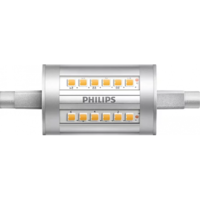 Philips LED lámpa , égő , kukorica , R7S foglalat , 7.5 Watt , 78 mm , természetes fehér , Philips...