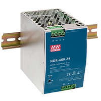Mean Well LED tápegység , Mean Well , NDR-480-24 , 24 Volt , 480 Watt , DIN sínre szerelhető , ipari