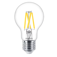 Philips LED lámpa , égő , izzószálas hatás , filament , E27 foglalat , 3.4 Watt , meleg fehér ,...