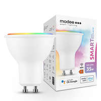 Modee LED lámpatest , égő , spot , GU10 , 4.7W , 110° , RGB , CCT , dimmelhető , WIFI , TUYA , Modee
