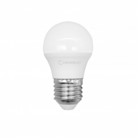 COSMOLED LED lámpa , égő , kisgömb , E27 foglalat , 3W , meleg fehér , COSMOLED