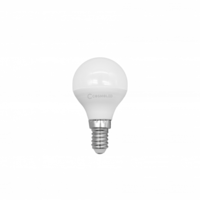 COSMOLED LED lámpa , égő , kisgömb , E14 foglalat , 6W , meleg fehér , COSMOLED