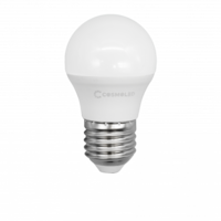 COSMOLED LED lámpa , égő , kisgömb , E27 foglalat , 6W , természetes fehér , COSMOLED