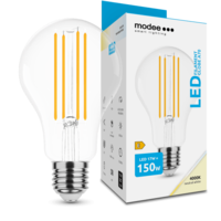 Modee LED lámpa , égő , izzószálas hatás , filament , E27 foglalat , A70 , 17 Watt , 2452 lumen...