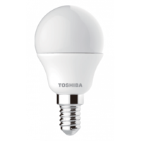 TOSHIBA LED lámpa , égő , kisgömb , E14 foglalat , 4.7 Watt , 180° , természetes fehér , TOSHIBA...