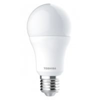 TOSHIBA LED lámpa , égő , körte , E27 foglalat , 15 Watt , 180° , hideg fehér , TOSHIBA , 5 év...