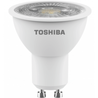 TOSHIBA LED lámpa , égő , szpot , GU10 foglalat , 7 Watt , 36° , meleg fehér , dimmelhető ,...