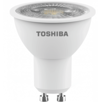 TOSHIBA LED lámpa , égő , szpot , GU10 foglalat , 7 Watt , 36° , hideg fehér , dimmelhető ,...