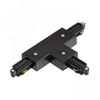 RENDL Track light sín adapter , 1 fázisú , 2 pólusú , T típus , fekete , Bal , RENDL , R12273