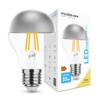 Modee LED lámpa , égő , izzószálas hatás , filament , E27 foglalat , A60 , 4 Watt , meleg...