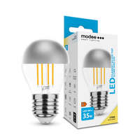 Modee LED lámpa , égő , izzószálas hatás , filament , E27 foglalat , G45 , 4 Watt , meleg...