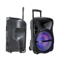 V-TAC RGB Bluetooth hangszóró , party hangfal LED világítással , mikrofonnal , távirányítóval...
