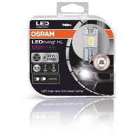 OSRAM LED lámpa , égő , autó izzó , fényszóró , 2 db-os csomag , H7/H18 , 16 Watt , hideg...
